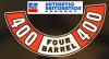 1972 1973 1974 Dodge Plymouth 400 Four Barrel Air Cleaner Decal